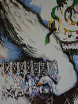 White Peacock, pastel on paper, 22"x 30", 2004.
