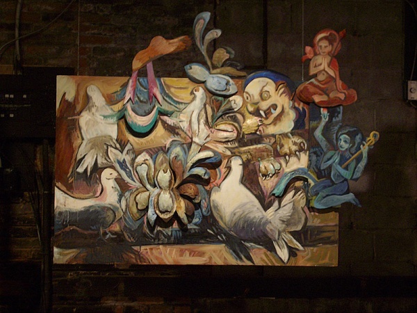 White Doves installed at Niagara Artists' Centre, St Catharines, Ontario, 2004