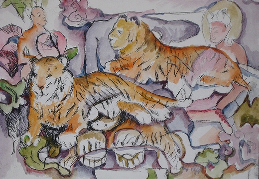 Tiger Landscape